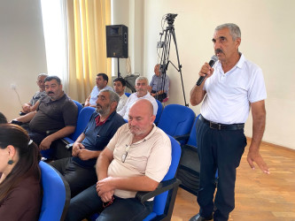Türkan qəsəbəsində növbəti səyyar qəbul keçirilmişdir