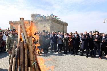 Xəzər rayonunda ümumrayon Novruz şənliyi keçirilib