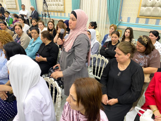 Binə qəsəbə sakinləri ilə növbəti səyyar görüş keçirilmişdir