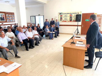 Şağan qəsəbə sakinləri ilə növbəti səyyar görüş keçirilmişdir