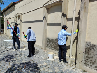 Xəzər rayonunda “WUF13” – Ümumdünya Şəhərsalma Forumu çərçivəsində abadlıq və yaşıllaşdırma tədbirləri davam etdirilir