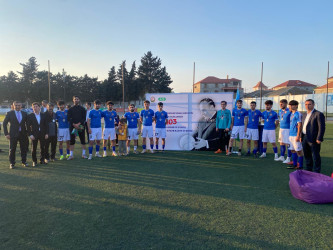 Xəzər rayonunda Ümummilli Lider Heydər Əliyevin anadan olmasının 103-cü ildönümünə həsr edilmiş qəsəbələrarası futbol turniri keçirilib