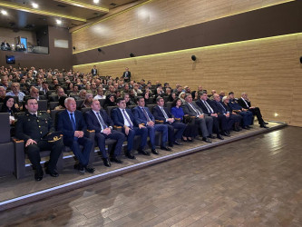 Xəzər rayonunda Ümummilli lider Heydər Əliyevin anadan olmasının 102 illiyinə həsr olunmuş “Heydər Əliyev irsi – Gələcəyə yol” adlı tədbir keçirilib`