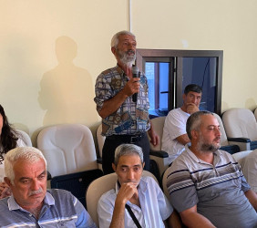 Şağan qəsəbə sakinləri ilə səyyar görüş keçirilib