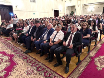 Xəzər rayonunda İlyas Əfəndiyevin “Məhv olmuş gündəliklər” pyesi əsasında hazırlanmış tamaşa nümayiş etdirilmişdir