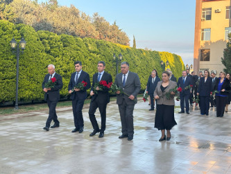 Xəzər rayonunda Yeni Azərbaycan Partiyasının yaradılmasının 32-ci ildönümü münasibətilə tədbir keçirilib`