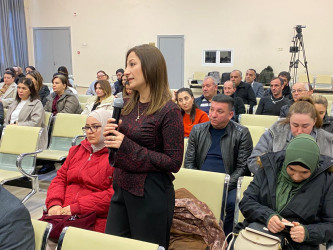 Xəzər RİH başçısının növbəti səyyar qəbulu Mərdəkan qəsəbəsində keçirilib