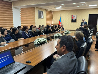 Rəqəmsal xidmətlərdən və “mygov” platformasından istifadənin təşviqi ilə bağlı maarifləndirmə tədbiri keçirilib