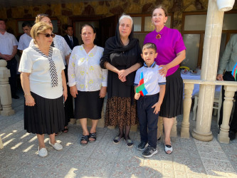 Şəhid Vüsal Yəhya oğlu Salamovun əziz xatirəsi ehtiramla yad edilib