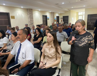 Rayon İcra Hakimiyyəti başçısının Şüvəlan qəsəbə sakinləri ilə növbəti səyyar görüşü keçirilib