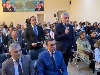 Zirə qəsəbə sakinləri ilə növbəti səyyar görüş keçirilmişdir