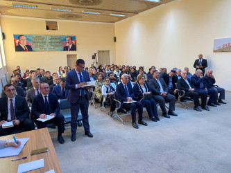 Zirə qəsəbə sakinləri ilə növbəti səyyar görüş keçirilmişdir