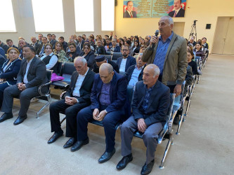 Zirə qəsəbə sakinləri ilə növbəti səyyar görüş keçirilmişdir
