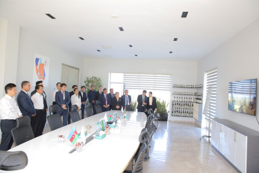 Çin Xalq Respublikasının Quancou şəhərinin nümayəndə heyətinin Xəzər rayonuna səfəri baş tutub
