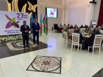 Xəzər rayonunda “27 sentyabr- Anım günü” ilə bağlı silsilə tədbirlər keçirilib`