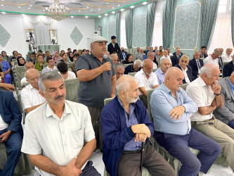 Binə qəsəbəsində növbəti səyyar qəbul keçirilmişdir