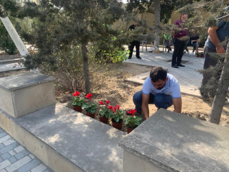 Xəzər rayonunda abadlıq-quruculuq və təmizlik işləri davam etdirilir