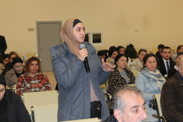 Xəzər RİH başçısının növbəti səyyar qəbulu Mərdəkan qəsəbəsində keçirilib