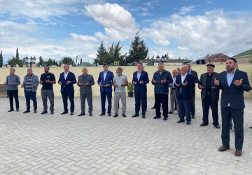 Azərbaycanın suverenliyi və ərazi bütövlüyü uğrunda şəhid olmuş Həsənov Elgün Elşad oğlunun və Zülfüzadə Coşqun Ədail oğlunun anım mərasimi keçirilib