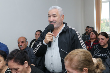 Qala qəsəbə sakinləri ilə növbəti səyyar görüş keçirilib