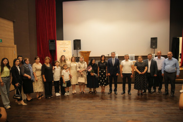 Xəzər rayonunda şəhid polkovnik Füzuli Cavadovun 60 illik yubileyi qeyd olunub