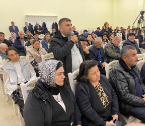 Binə qəsəbə sakinləri ilə növbəti səyyar görüş keçirilib