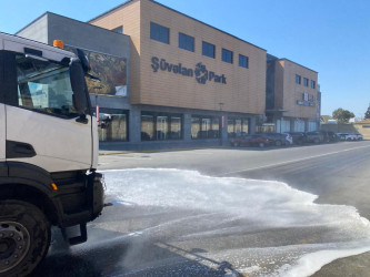 Xəzər rayonunda növbəti genişmiqyaslı təmizlik və abadlıq işləri həyata keçirilib