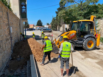 Bakı Abadlıq Xidməti tərəfindən Xəzər rayonunun Mərdəkan və Şüvəlan qəsəbələrində abadlıq-quruculuq işləri uğurla davam etdirilir
