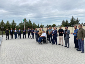 Xəzər rayonunda Şəhidlərin il dönümü qeyd olunub