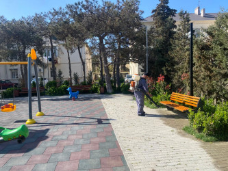 Xəzər rayonunda növbəti genişmiqyaslı təmizlik və abadlıq işləri həyata keçirilib