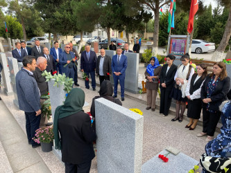 Vətən Müharibəsində şəhidlik zirvəsinə ucalan şəhidlərimizin anım mərasimi keçirilib