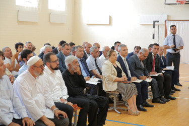 Rayon İcra Hakimiyyəti başçısının növbəti səyyar görüşü Zirə  qəsəbəsində keçirilib