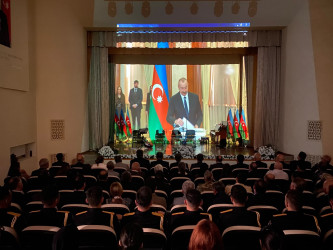 Xəzər rayonunda “Dövlət Suverenliyi Günü” qeyd olunub