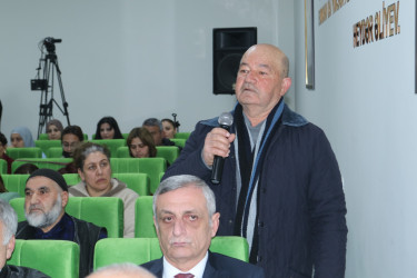 Zirə qəsəbə sakinləri ilə növbəti səyyar görüş keçirilmişdir