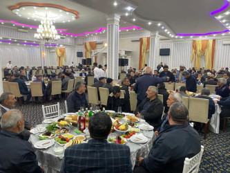 Xəzər rayonunun növbəti iftar süfrəsi təşkil olunub